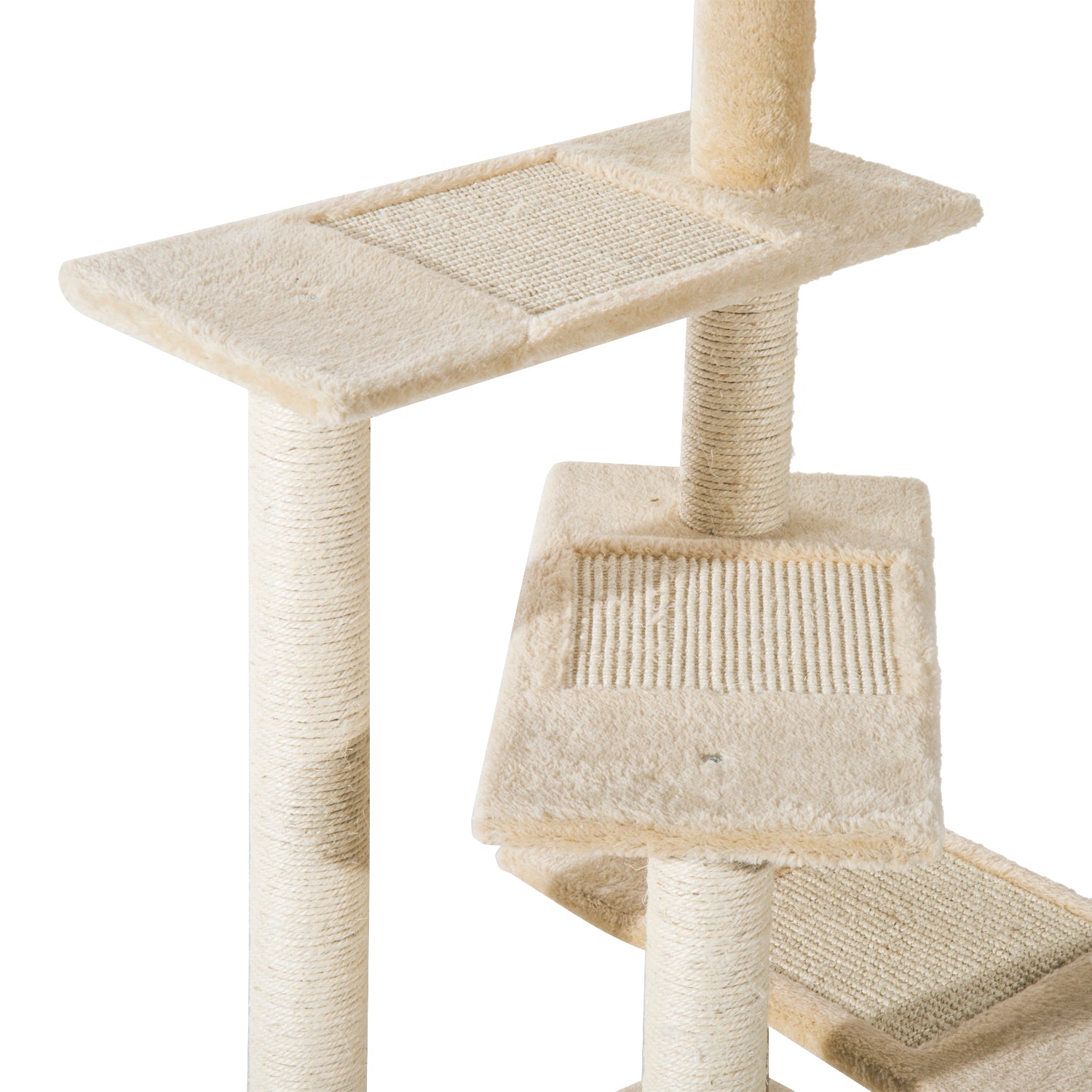 PawHut Cat Tree for Indoor Cats with Scratching Posts