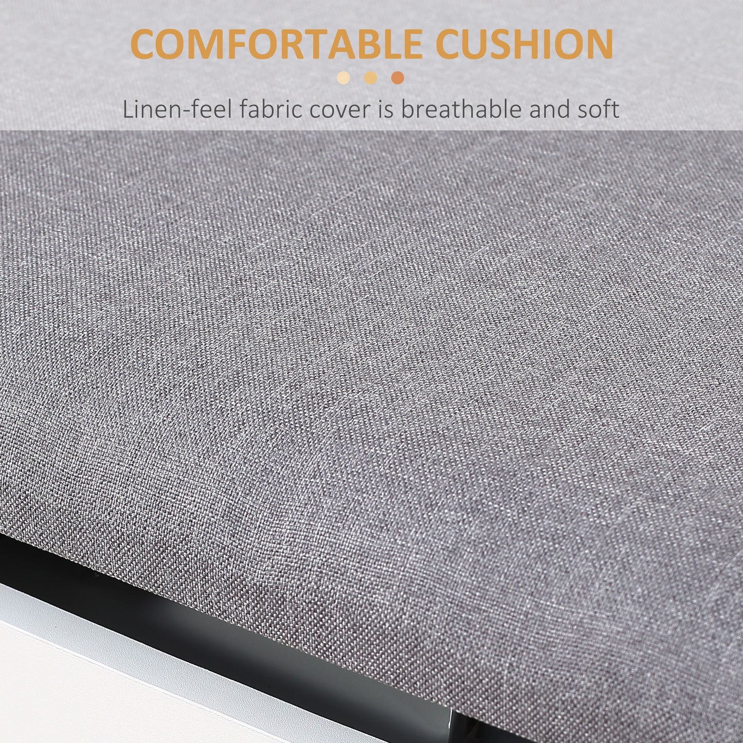 Homcom Shoe Bench with Cushion