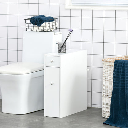 Homcom Bathroom Floor Storage Cabinet