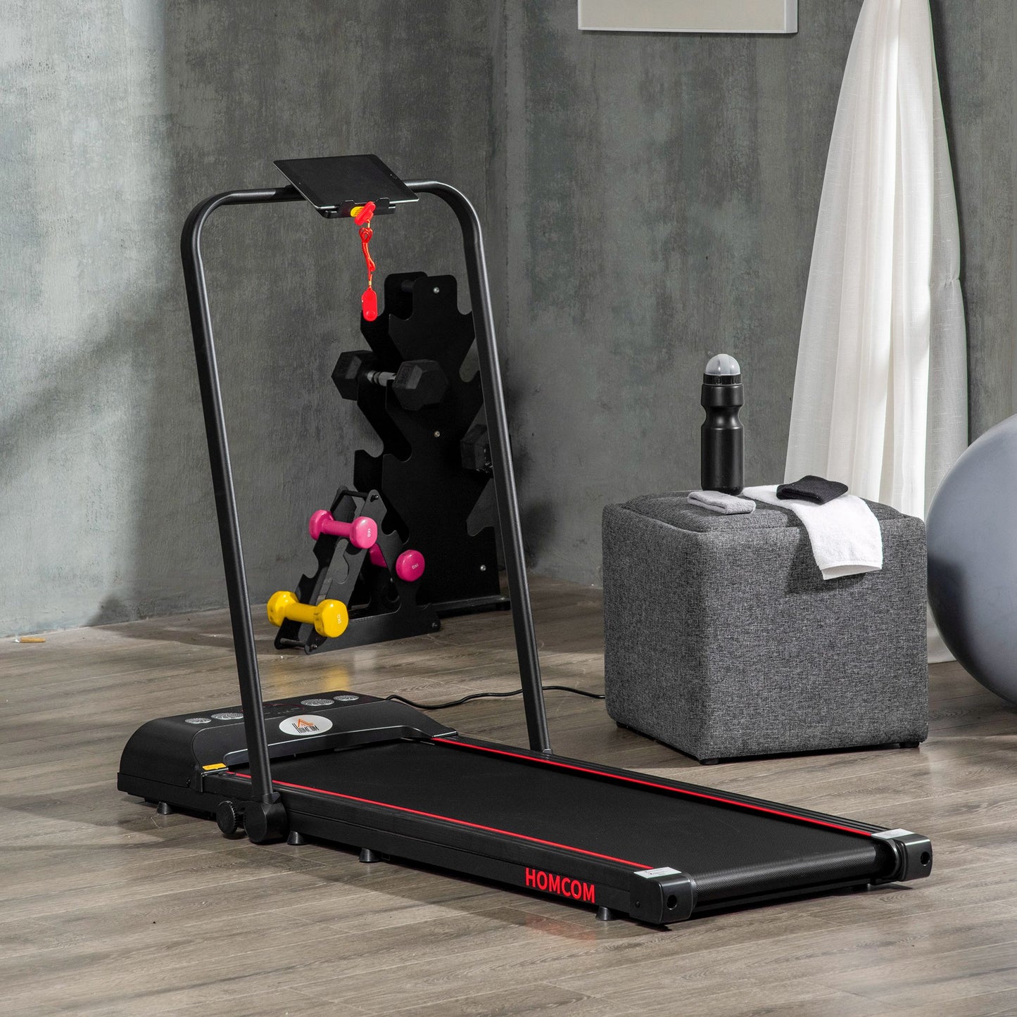 Homcom Folding Walking Treadmill for Home