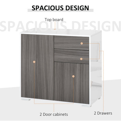 Homcom High Gloss Frame Sideboard