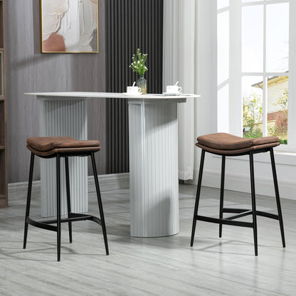 Homcom Breakfast Bar Stools Set of 2