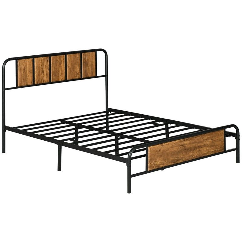 Homcom 25.5cm Double Bed Frame