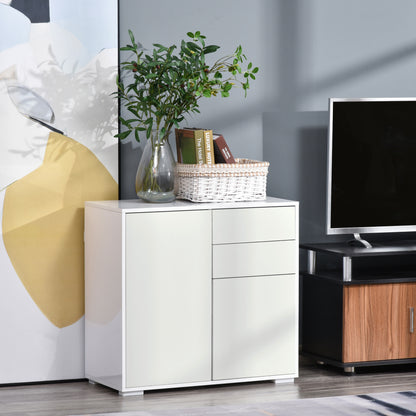 Homcom High Gloss Frame Sideboard