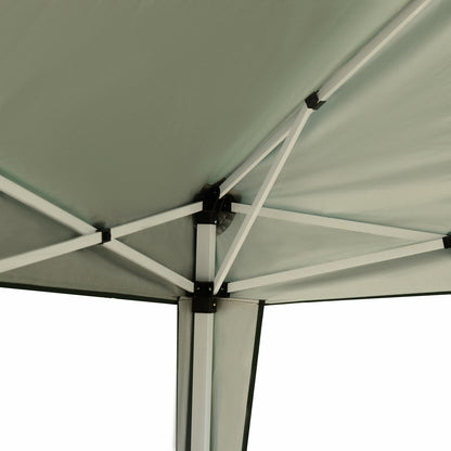 Outsunny 3 x 3 meter Garden Heavy Duty Pop Up Gazebo Marquee Party Tent Folding Wedding Canopy-Green