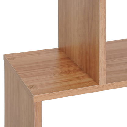 Homcom 6-Tier S-Shaped Shelf Unit