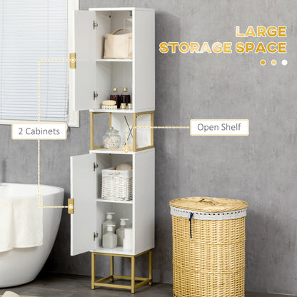 kleankin Narrow Bathroom Storage Cabinet