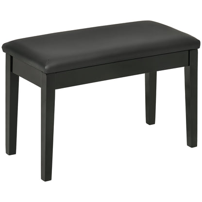 Homcom Faux Leather Padded Piano Stool