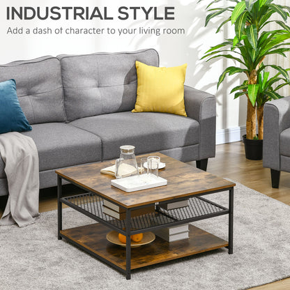 Homcom Industrial Coffee Table