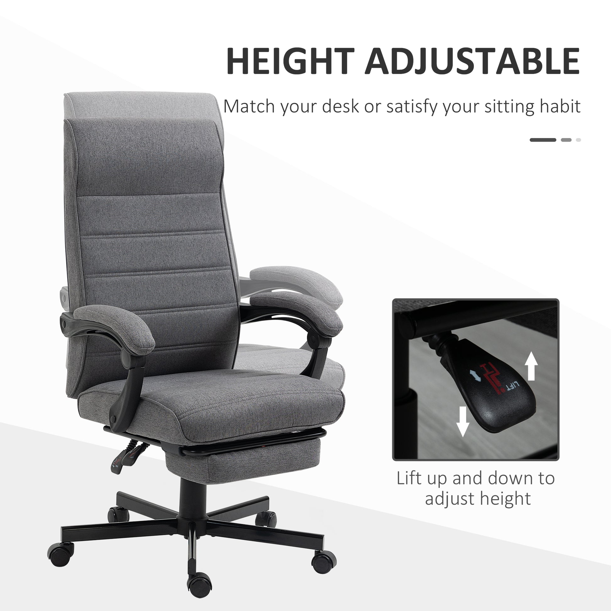 Vinsetto High-Back Home Office Chair