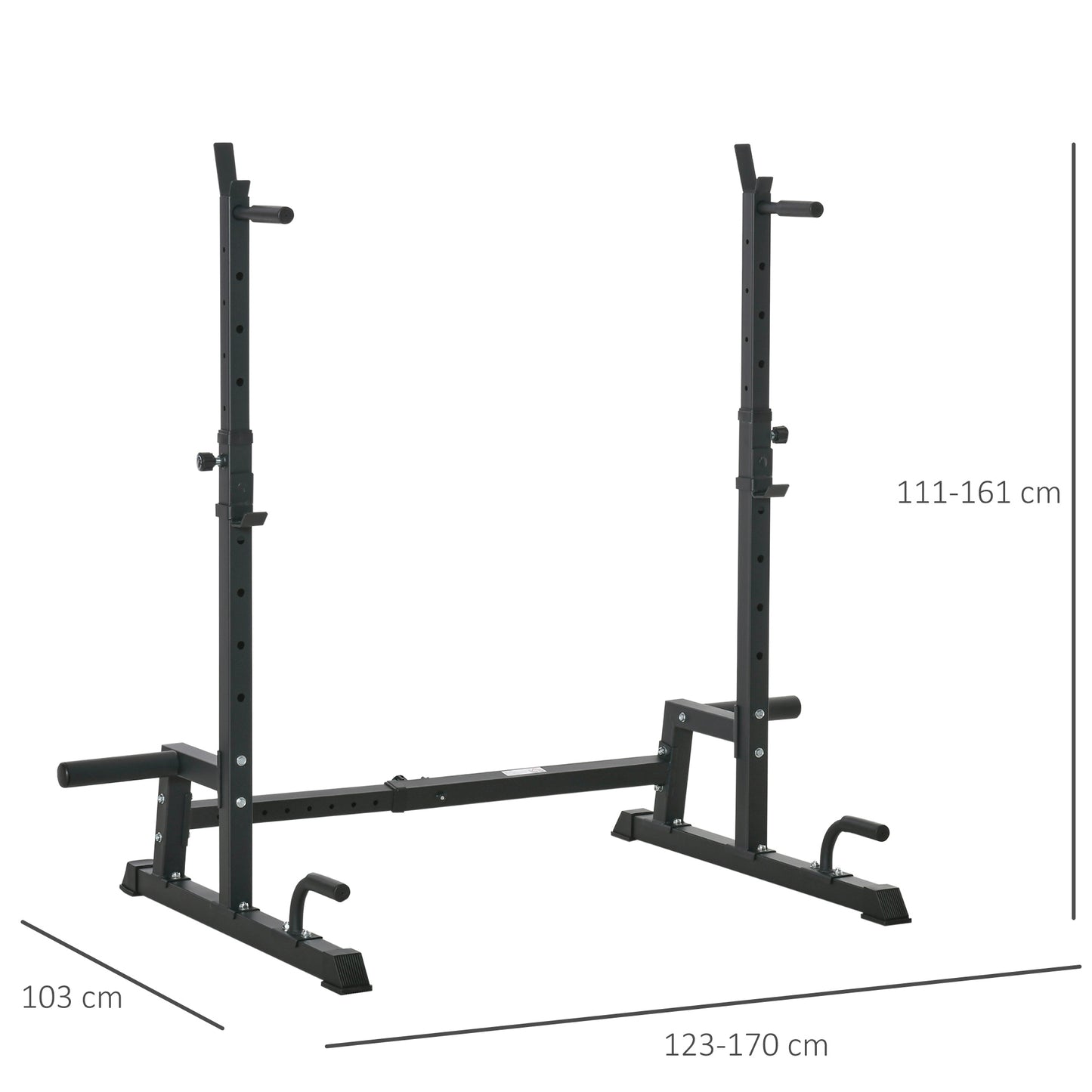 Homcom Multi-Function Barbell Squat Rack Stand