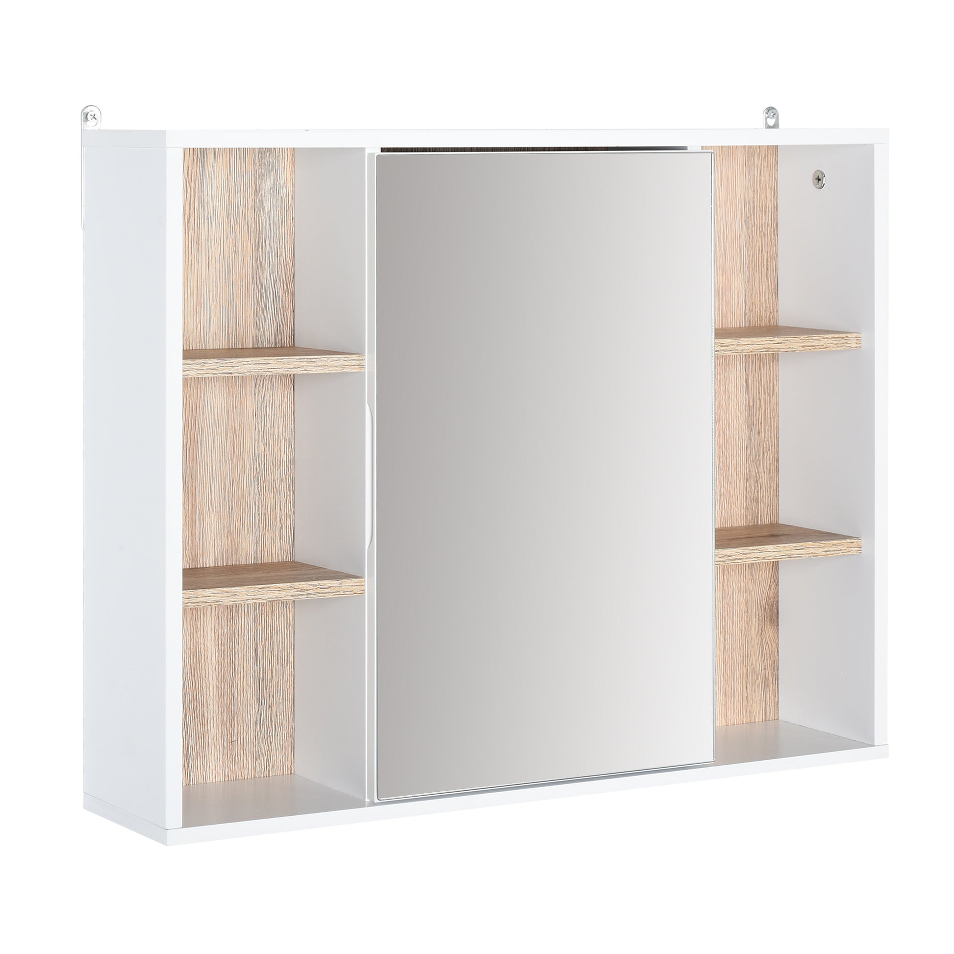 Homcom Mirrored Bathroom Wall Cabinet