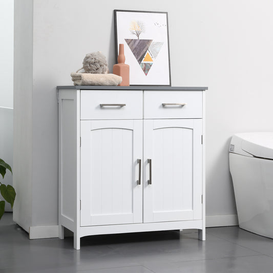 kleankin Freestanding Bathroom Cabinet