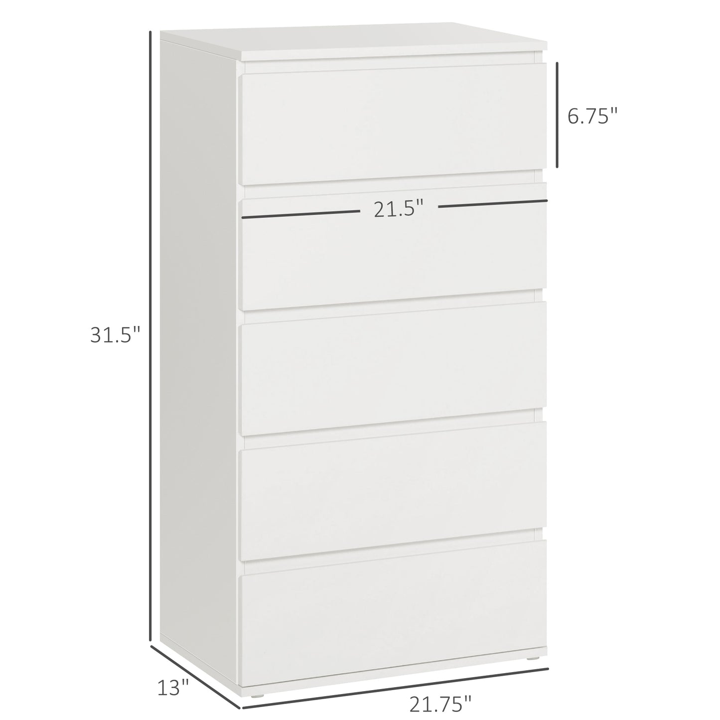 Homcom Chest of Drawers