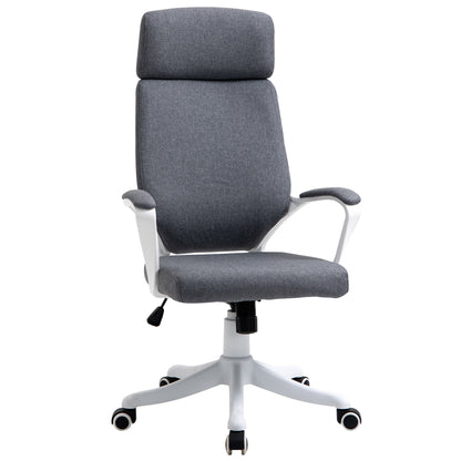 Vinsetto High Back Swivel Office Chair with Lumbar Back Support