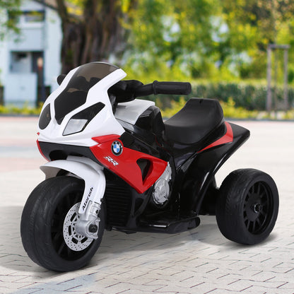 Homcom Electric Motorbike for Kids Ride on BMW Motorbike W/Headlights and Music