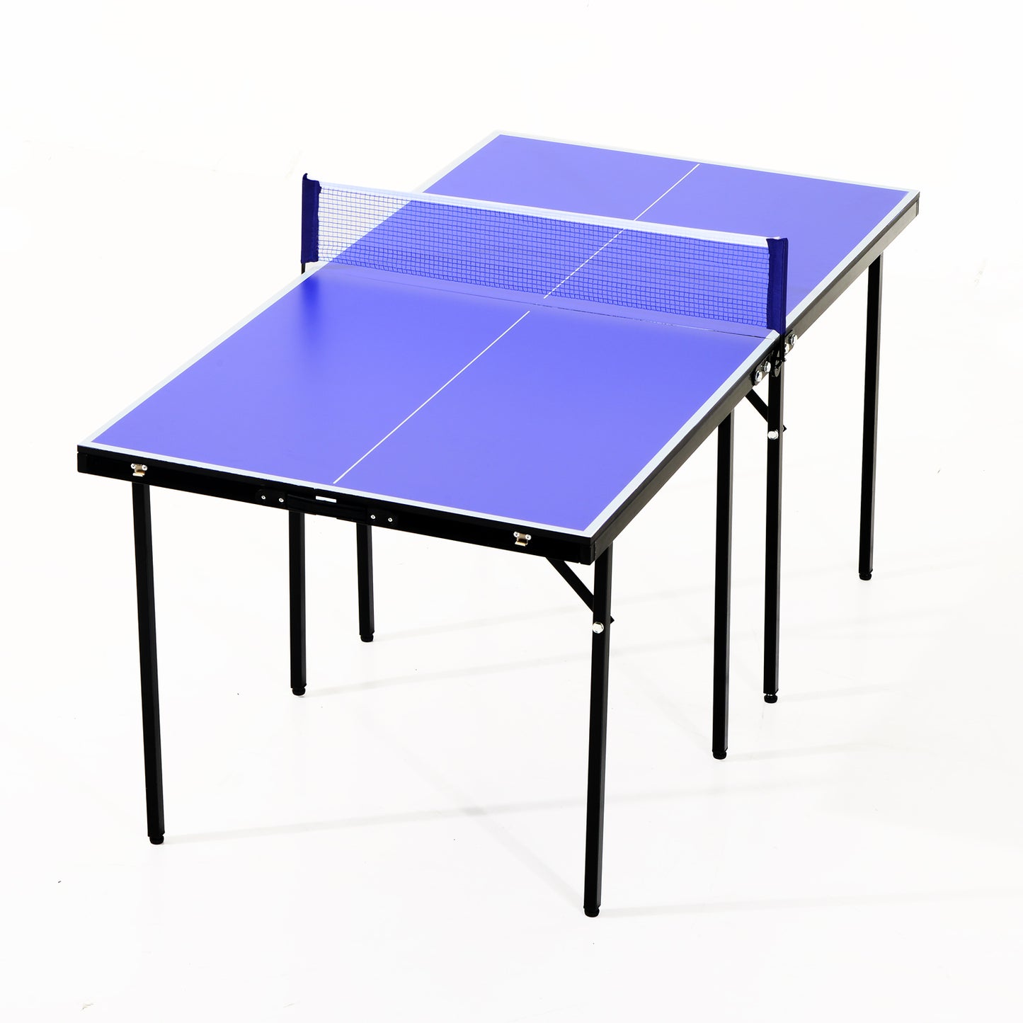 Homcom Folding Mini Ping Pong Table Set