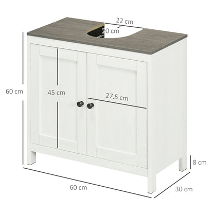 Kleankin Modern Bathroom Sink Cabinet