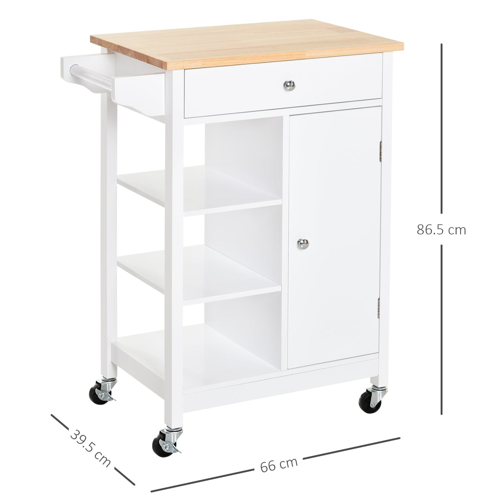 Homcom Kitchen Trolley