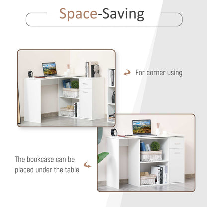 Homcom L-Shaped Desk Computer Corner Desk