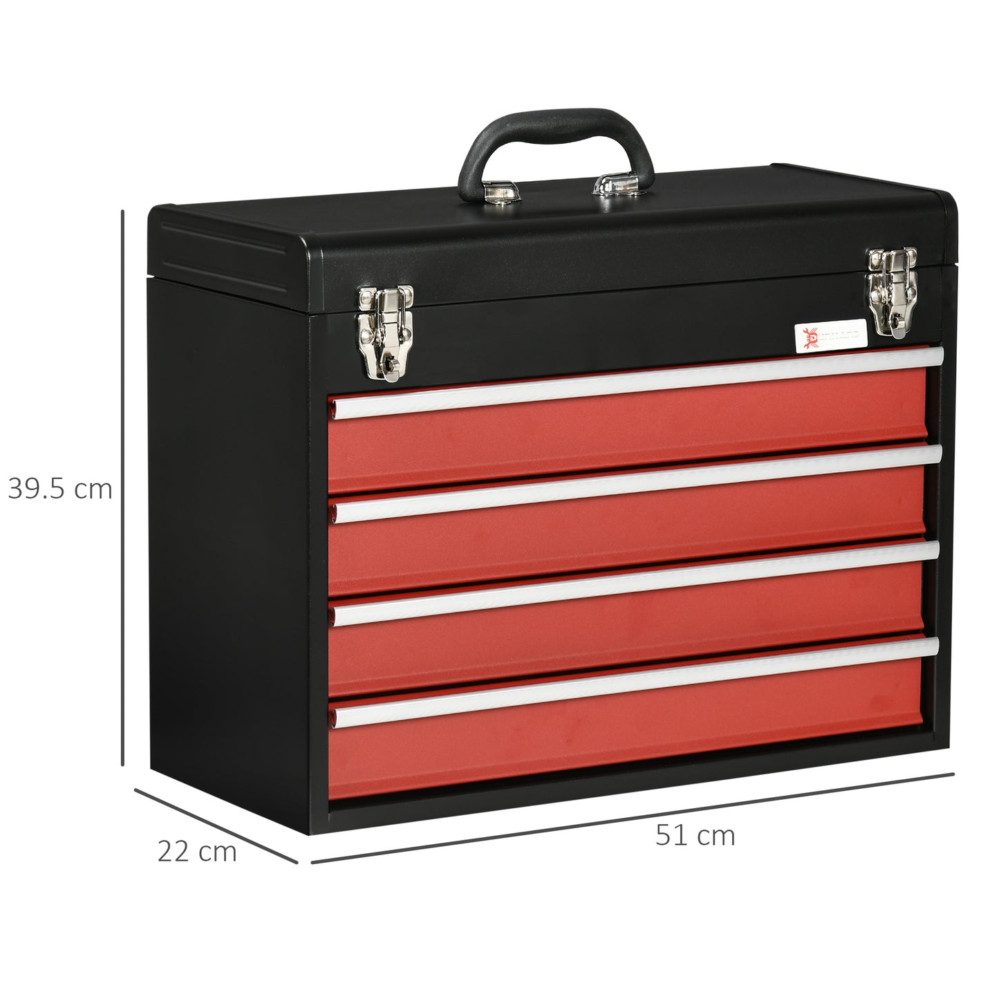 DURHAND 4 Drawer Tool Chest