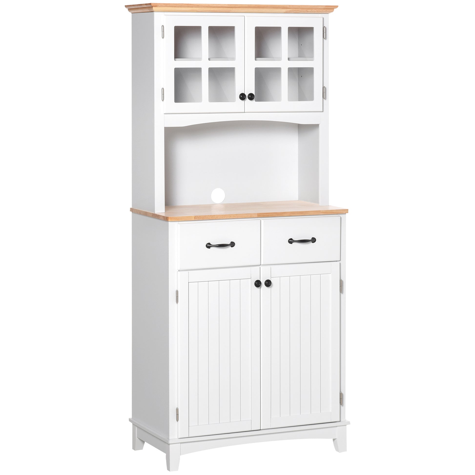 Homcom Freestanding Kitchen Cupboard