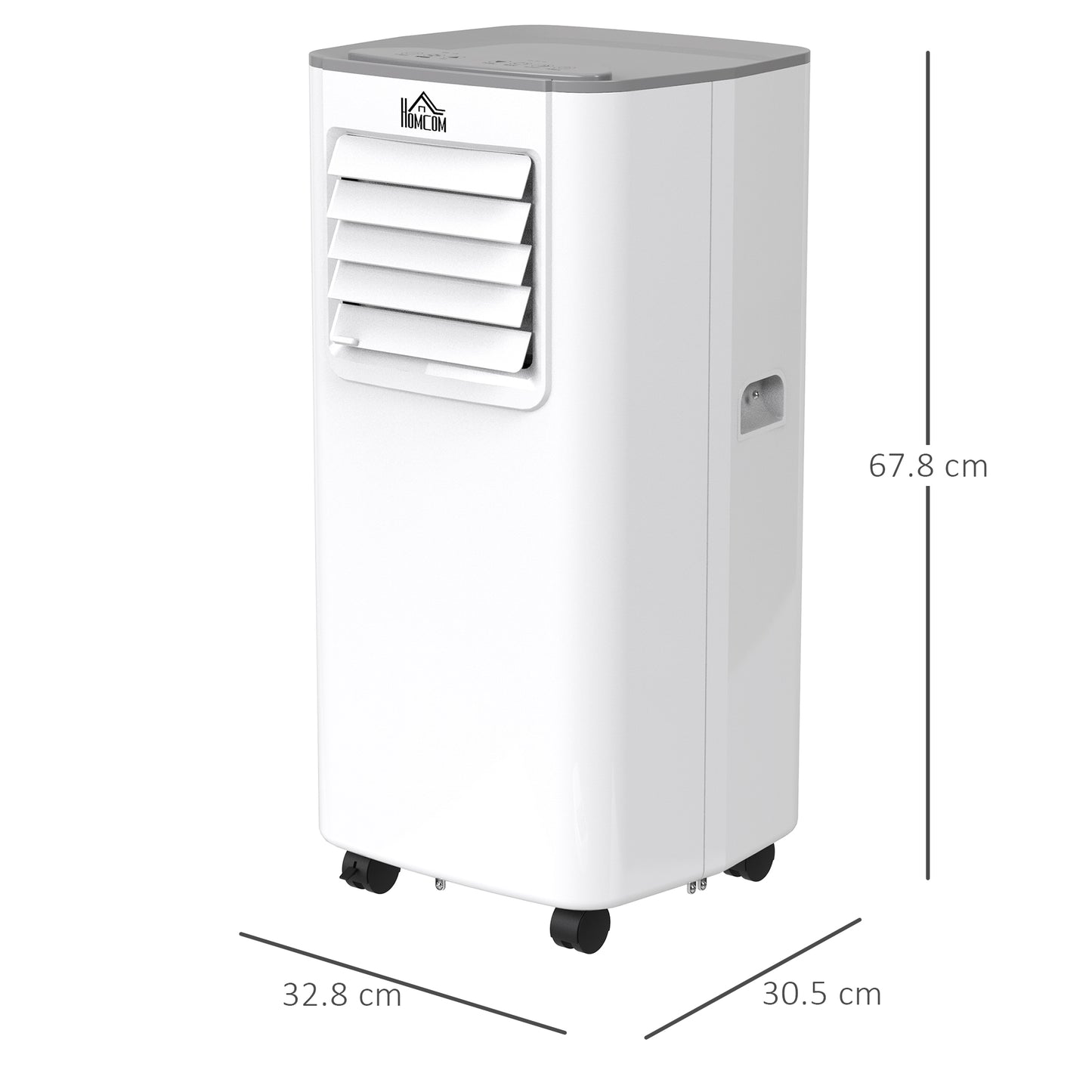 A Rated 7,000 BTU 4-In-1 Portable Dehumindifier With Remote & 24 Hour Timer by Homcom