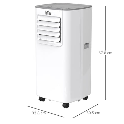 A Rated 7,000 BTU 4-In-1 Portable Dehumindifier With Remote & 24 Hour Timer by Homcom