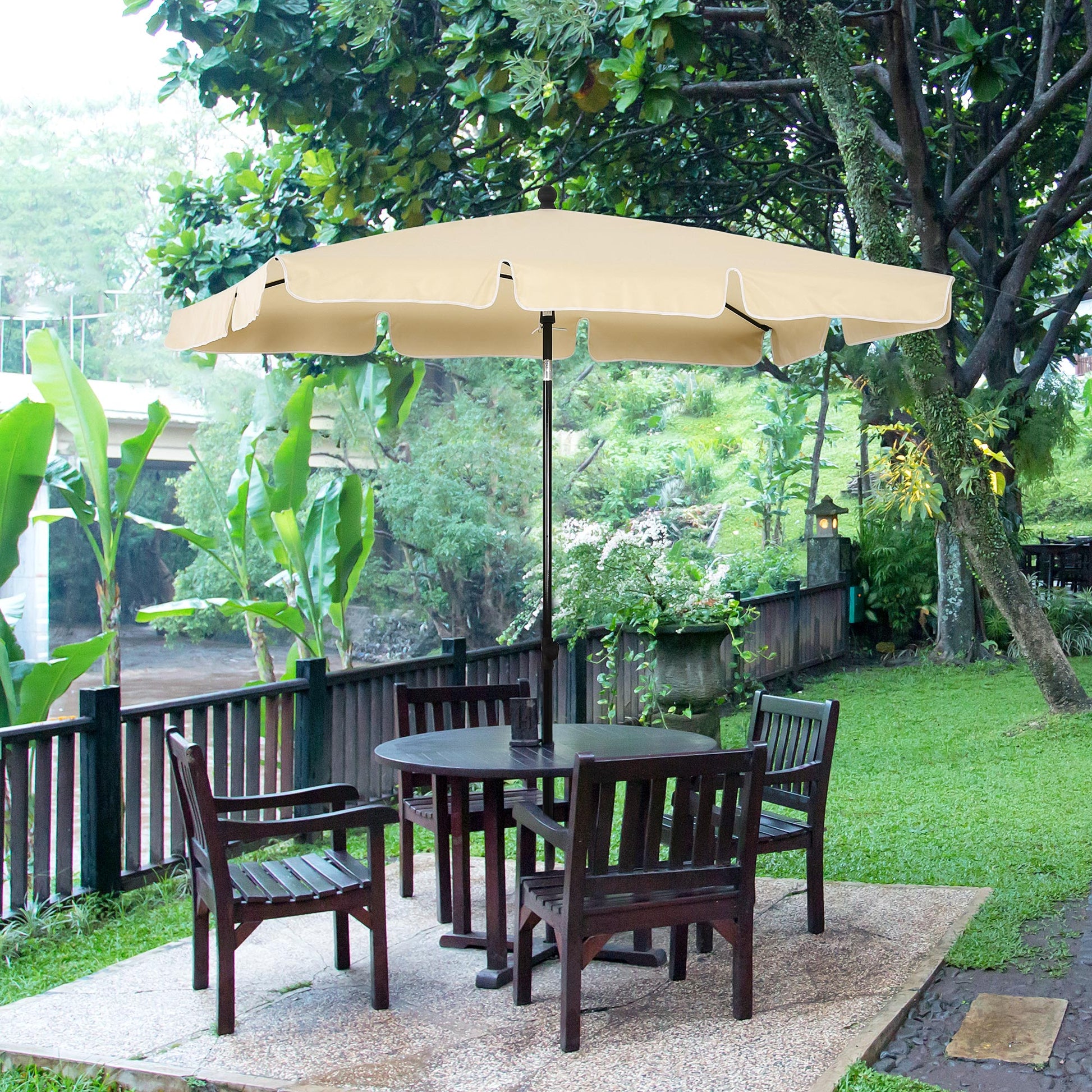 Outsunny Garden Parasol Umbrella