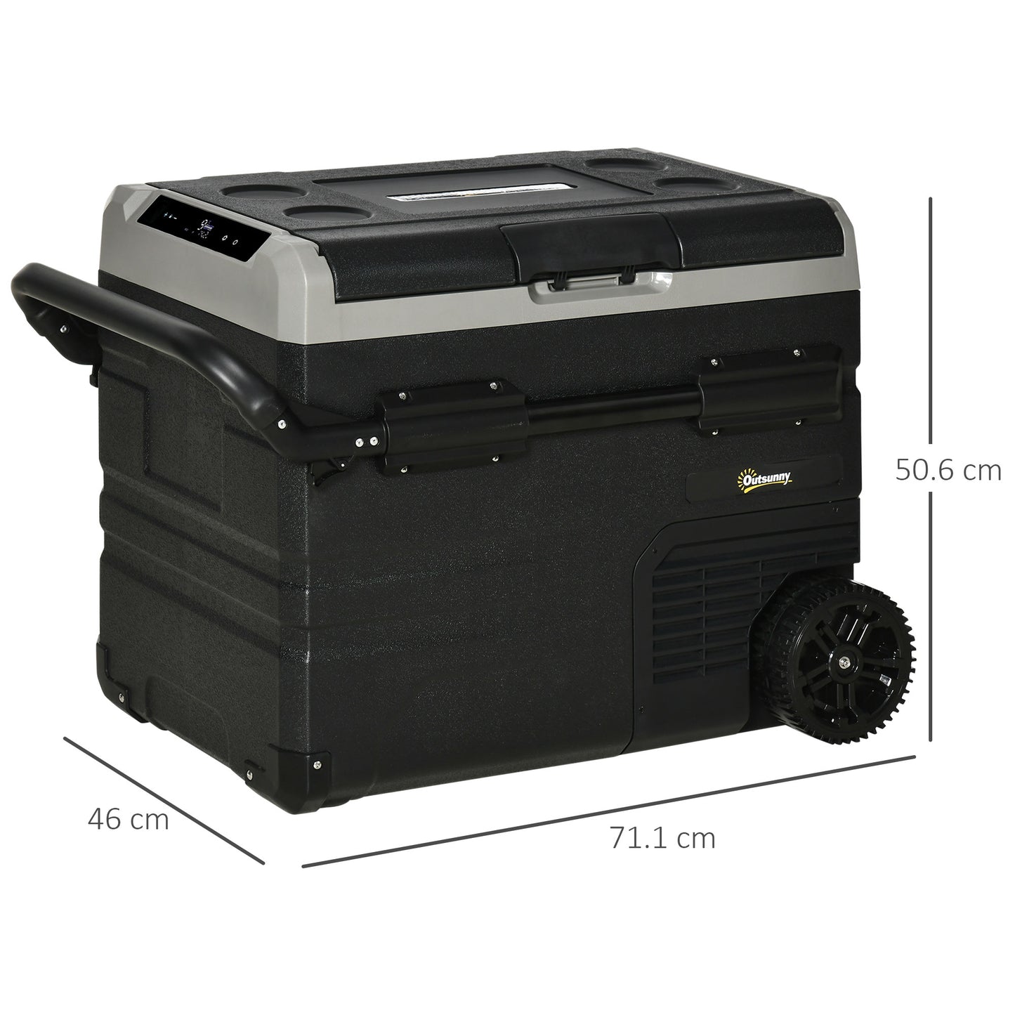 Outsunny 50L Car Refrigerator