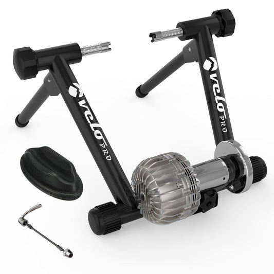 Velo Pro Fluid Turbo Trainer - Indoor Bike trainer for road bicycles and mountain bikes