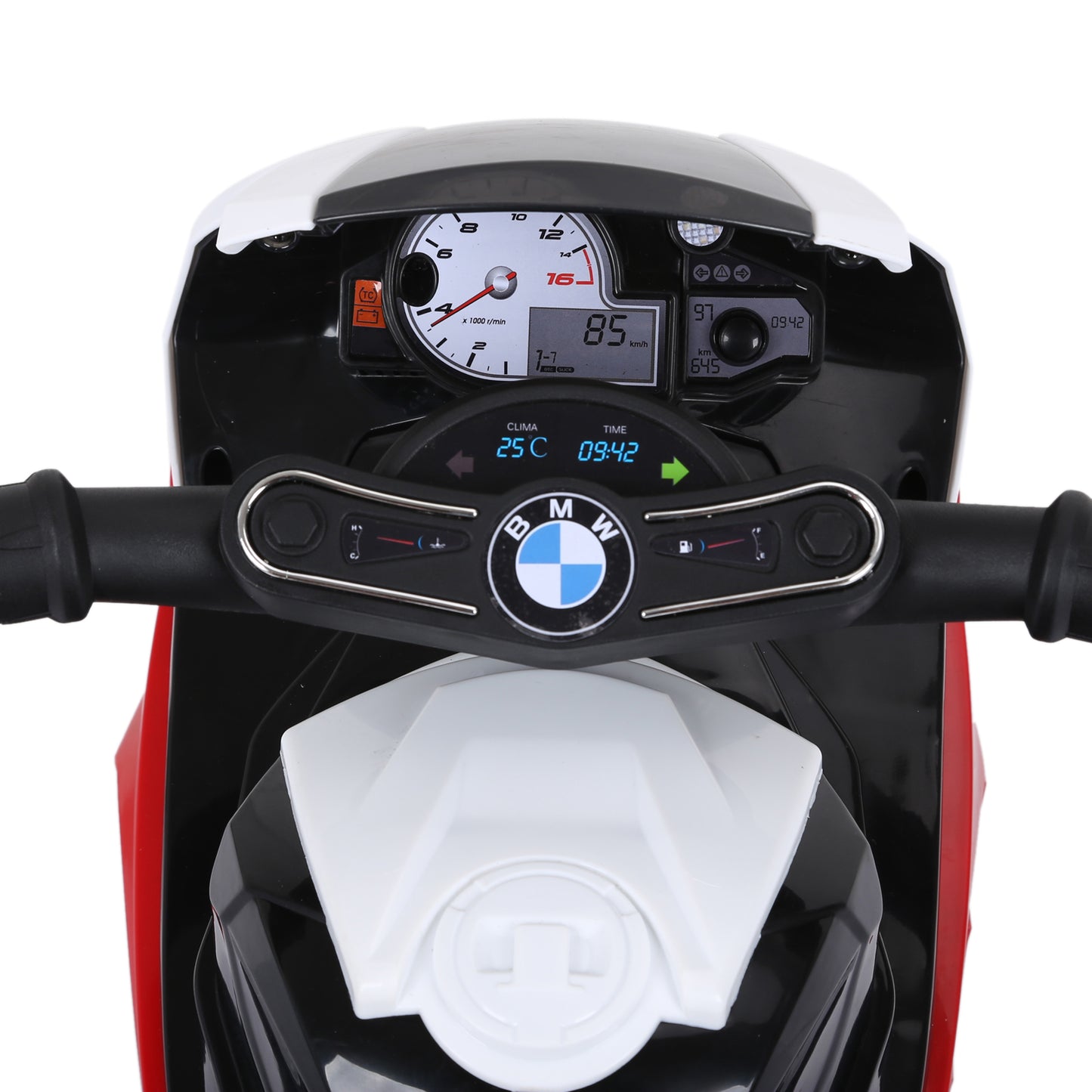 Homcom Electric Motorbike for Kids Ride on BMW Motorbike W/Headlights and Music