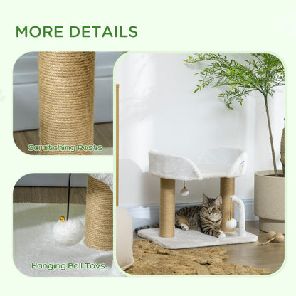 PawHut 42cm Indoor Cat Tree