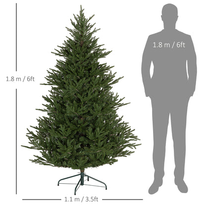 6ft Christmas Tree Artificial -  2380 Tips