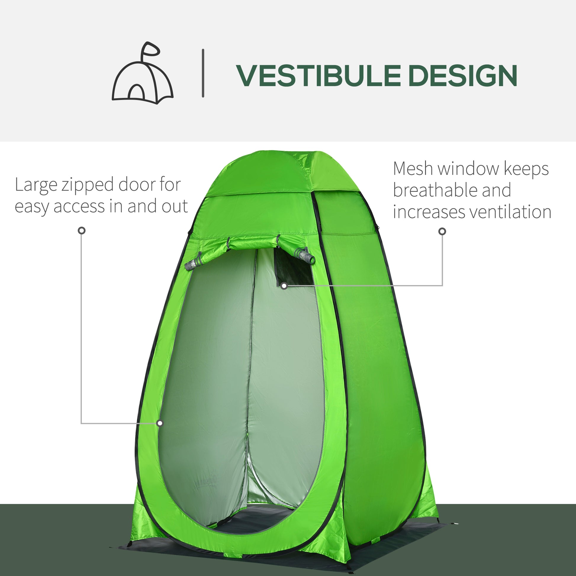 Outsunny Shower Tent