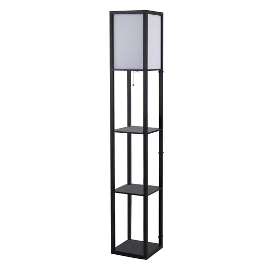 Homcom Shelf Floor Lamp