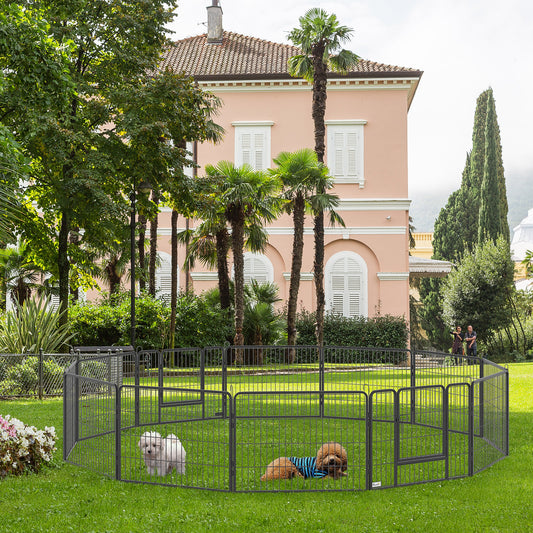 PawHut Heavy Duty Puppy Play Pen