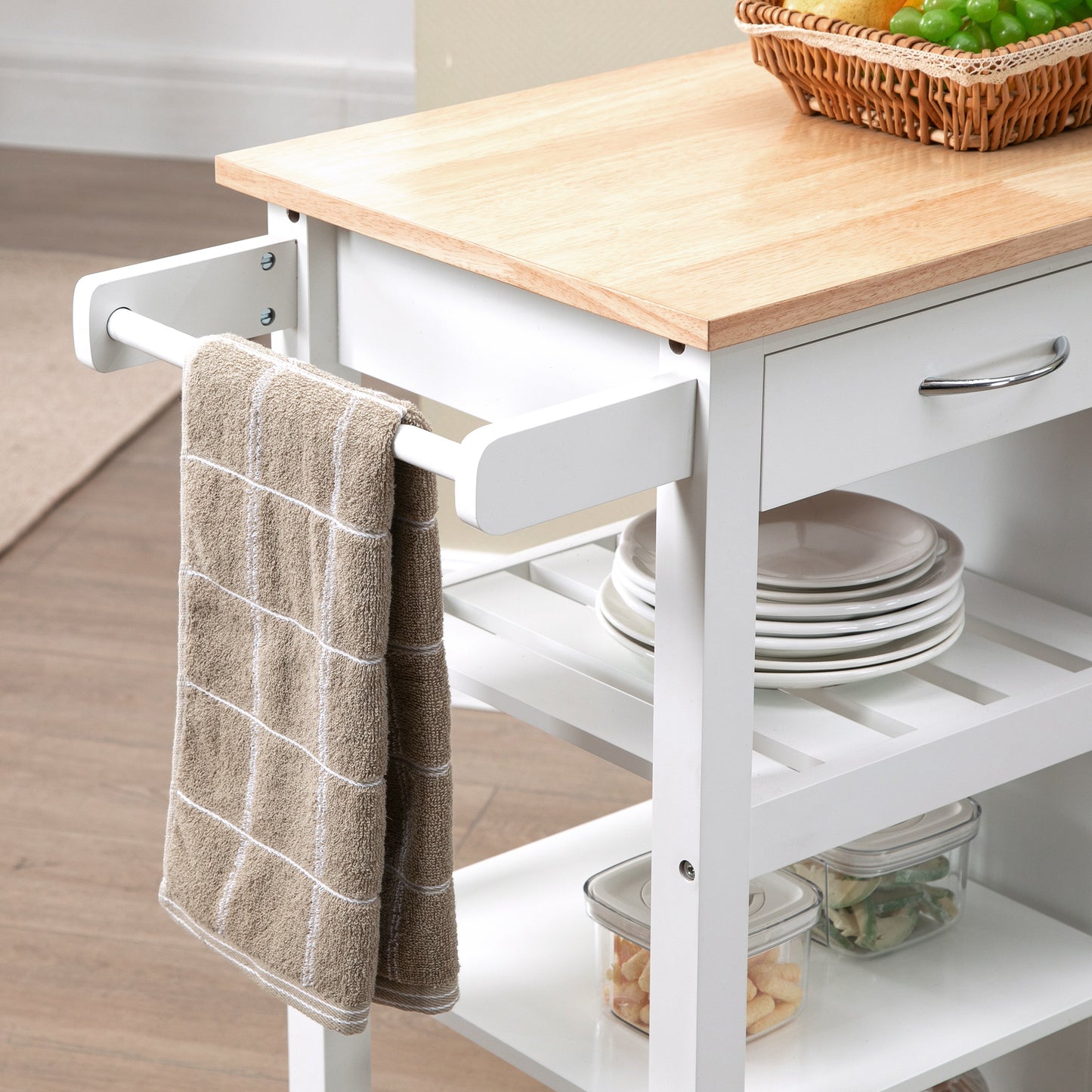 Homcom Kitchen Trolley