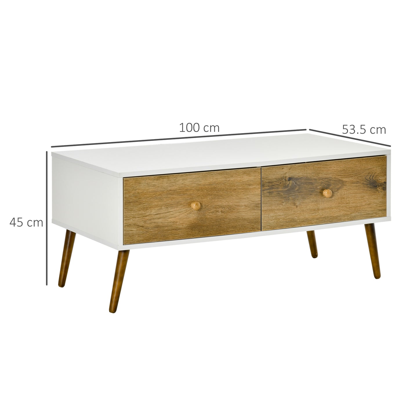 Homcom Coffee Table for Living Room