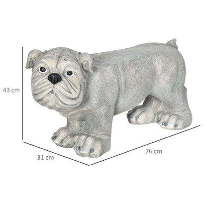 Outsunny Realistic Pekingese Sculpture