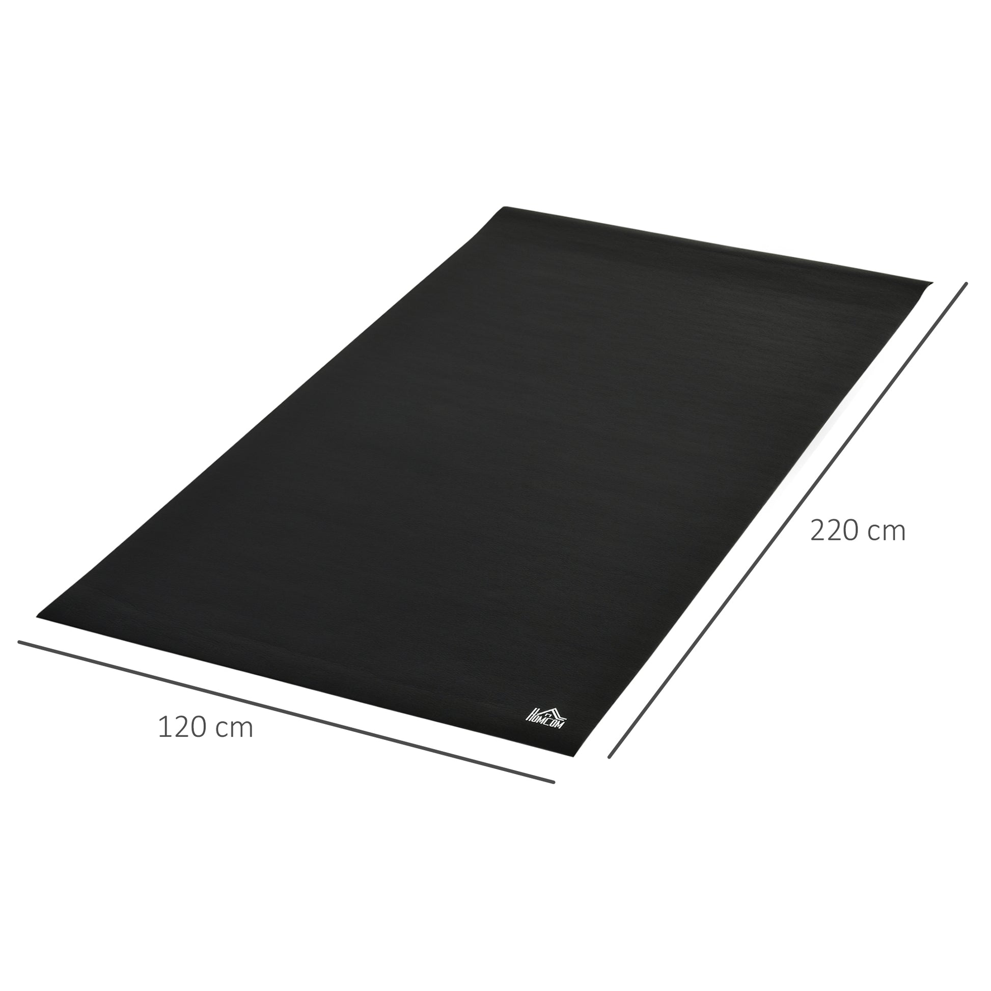 Homcom Multi-purpose Exercise Equipment Protection Mat Non-slip Floor Protector Gym Fitness Workout Training Mat 220 x 120cm