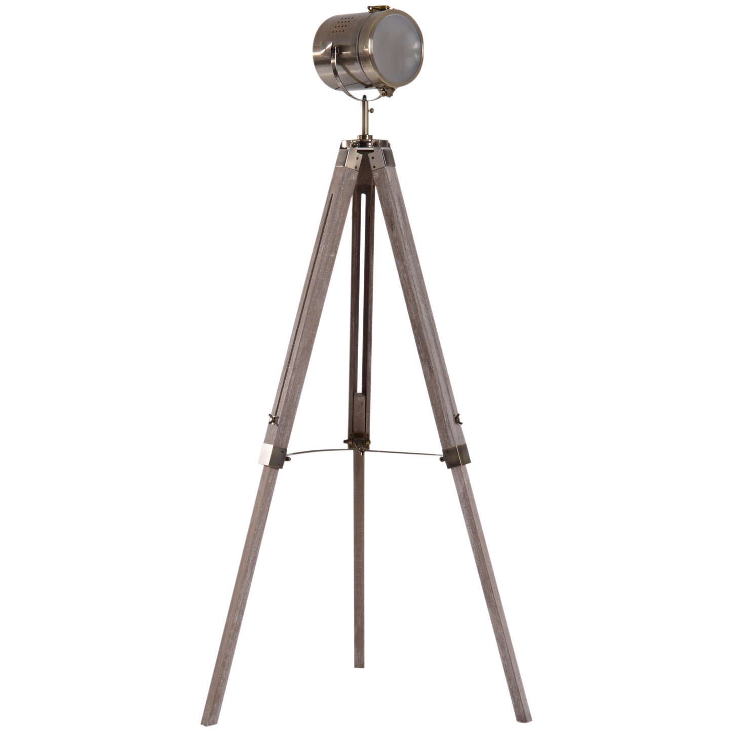 Homcom Vintage Tripod Floor Lamp