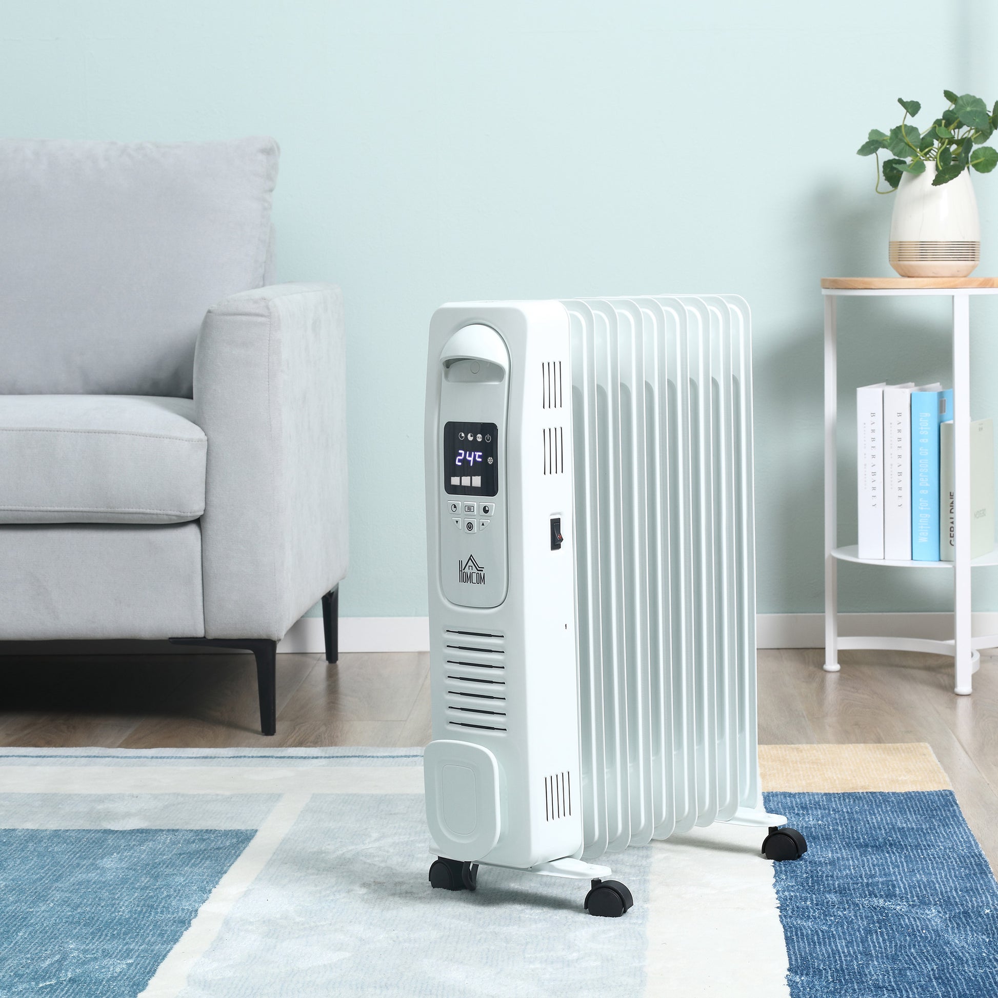 Homcom 2180W Digital Oil Filled Radiator