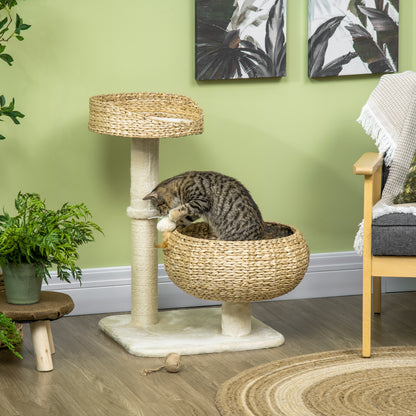 PawHut 72cm Cat Tree Kitten Tower