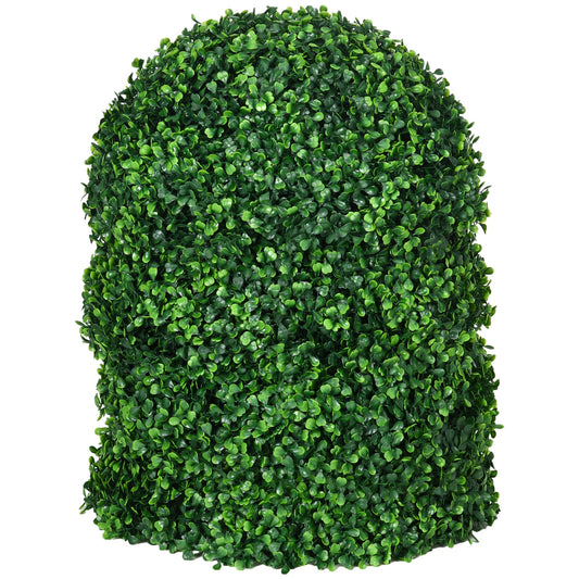 Set of Two Artificial Boxwood Balls Plants - Green-0