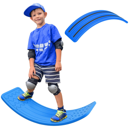 ZONEKIZ Balance Board, Kids Wobble board, for Ages 3-6 Years - Dark Blue-0