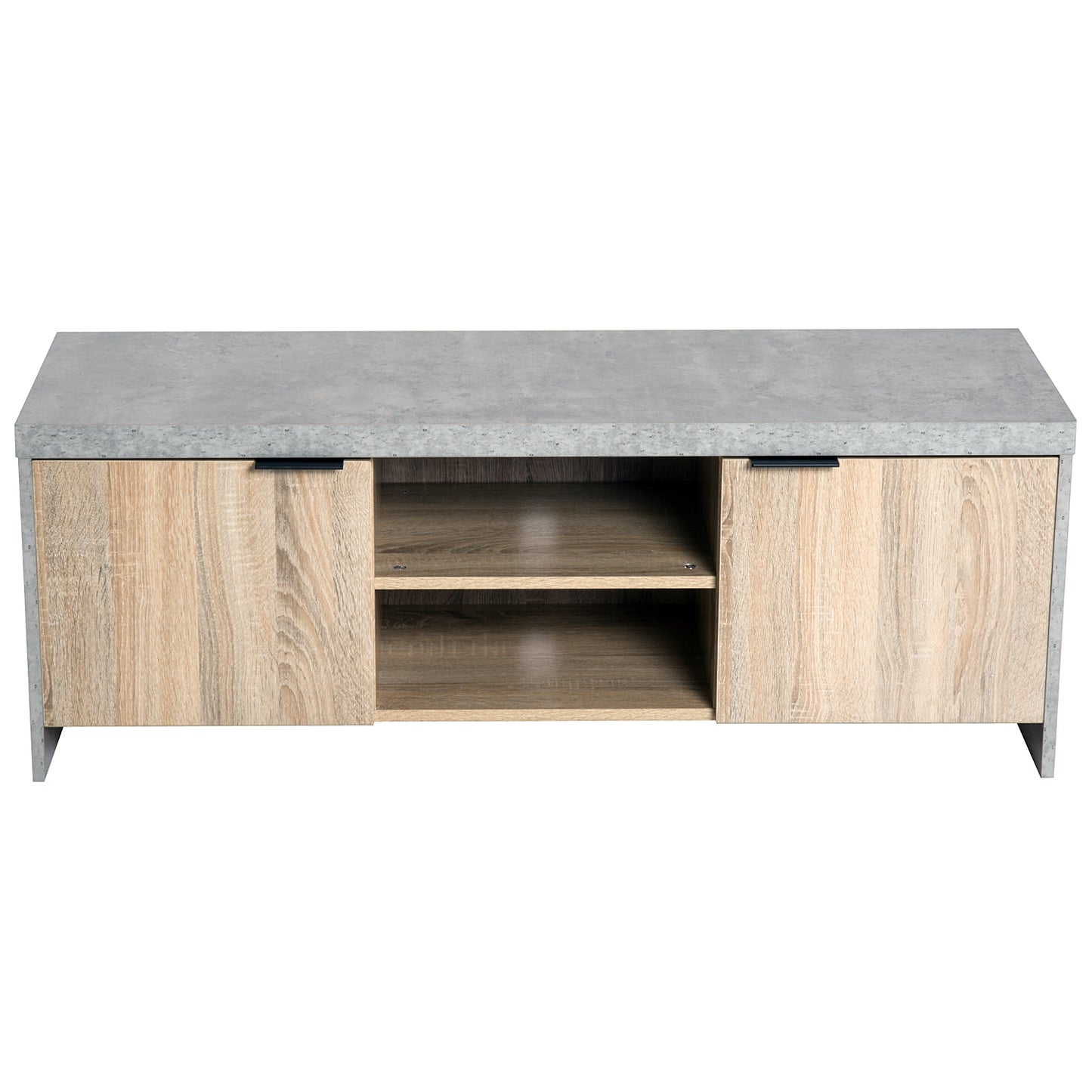 Homcom Marble-Effect Frame TV Unit