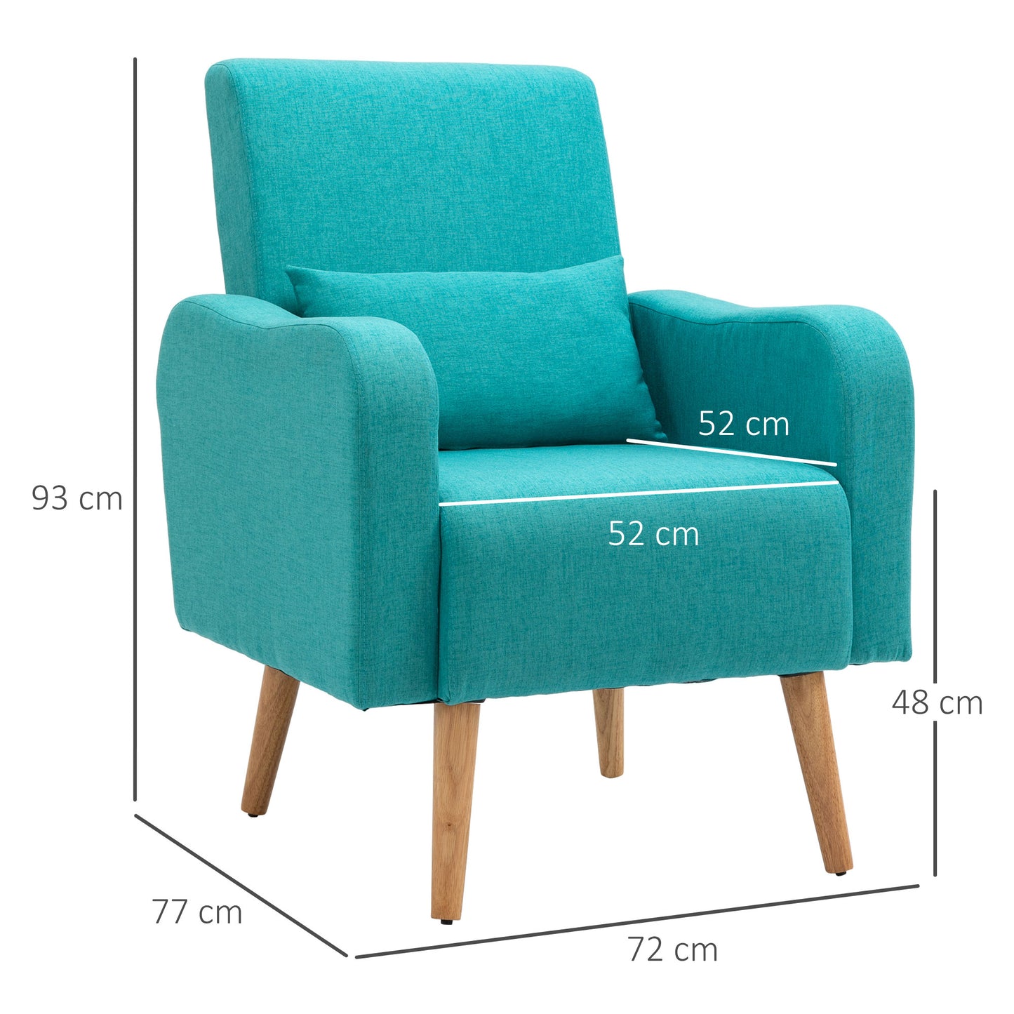 Homcom Accent Chair