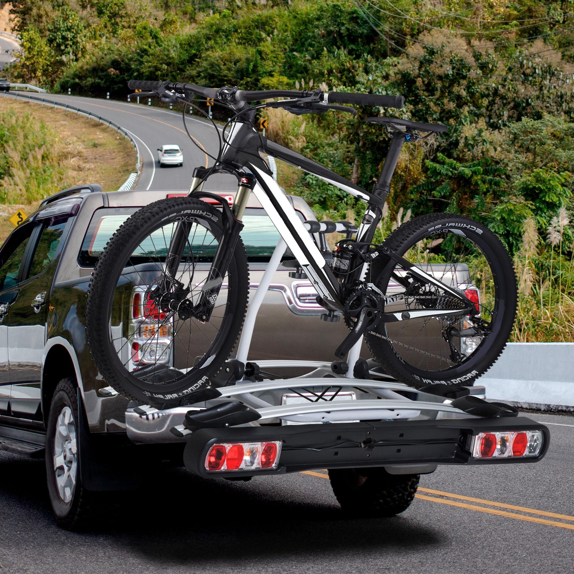 Homcom Bike Rack Bicycle Carrier Rear Rack