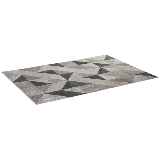 Homcom Modern Grey Rug